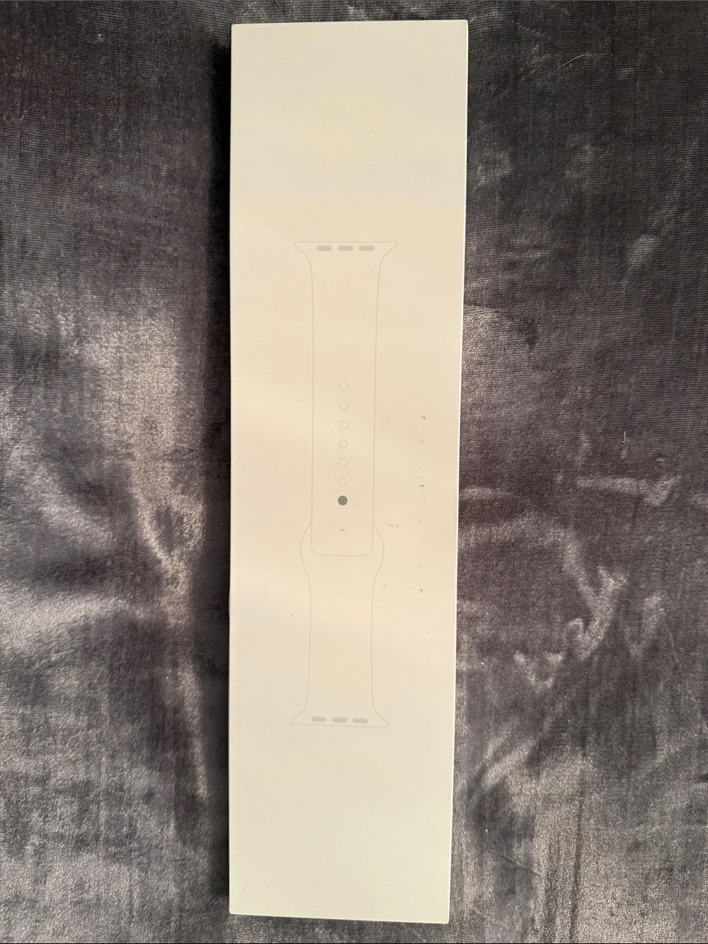 Apple Silicone Sport Band in White Size M/L